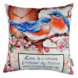 Aberto Design Cojín Multicolor 43 x 43 cm